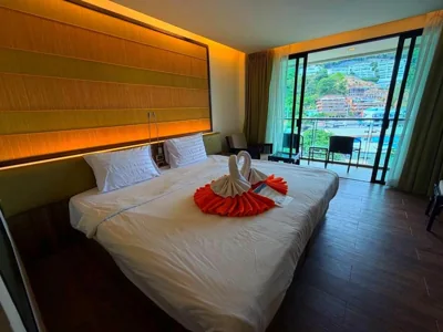 ラージ・ダブルまたはツインルーム — The Beach Heights Condotel Kata 500 meters to Kata beach